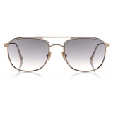 Tom Ford - Jake Sunglasses - Square Sunglasses - Gold - FT0827 - Sunglasses - Tom Ford Eyewear