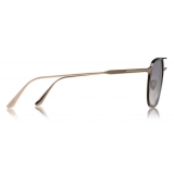 Tom Ford - Jake Sunglasses - Square Sunglasses - Gold - FT0827 - Sunglasses - Tom Ford Eyewear