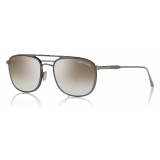 Tom Ford - Jake Sunglasses - Occhiali da Sole Quadrati - Rutenio Scuro - FT0827 - Occhiali da Sole - Tom Ford Eyewear