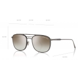 Tom Ford - Jake Sunglasses - Square Sunglasses - Dark Ruthenium - FT0827 - Sunglasses - Tom Ford Eyewear