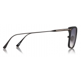 Tom Ford - Hayden Sunglasses - Square Sunglasses - Black - FT0831 - Sunglasses - Tom Ford Eyewear