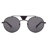 Giorgio Armani - Occhiali da Sole Uomo Forma Tonda - Antracite - Occhiali da Sole - Giorgio Armani Eyewear