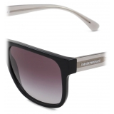 Giorgio Armani - Occhiali da Sole Uomo in Bio-Acetato - Nero - Occhiali da Sole - Giorgio Armani Eyewear