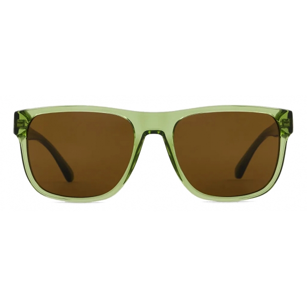 Giorgio Armani - Occhiali da Sole Uomo in Bio-Acetato - Verde - Occhiali da Sole - Giorgio Armani Eyewear