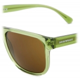 Giorgio Armani - Occhiali da Sole Uomo in Bio-Acetato - Verde - Occhiali da Sole - Giorgio Armani Eyewear