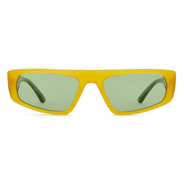 Giorgio Armani - Occhiali da Sole Uomo in Bio-Acetato - Giallo - Occhiali da Sole - Giorgio Armani Eyewear