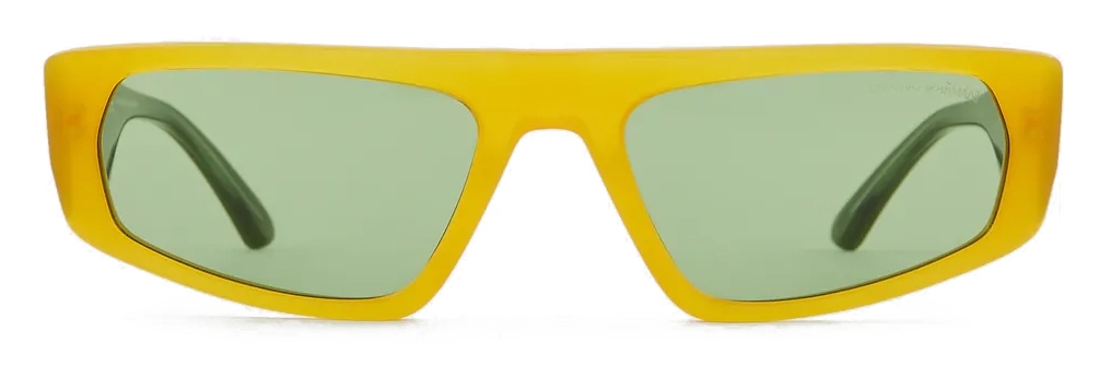 giorgio armani yellow sunglasses