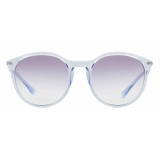 Giorgio Armani - Occhiali da Sole da Donna Forma Rotonda - Blu - Occhiali da Sole - Giorgio Armani Eyewear