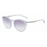 Giorgio Armani - Occhiali da Sole da Donna Forma Rotonda - Blu - Occhiali da Sole - Giorgio Armani Eyewear