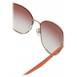 Giorgio Armani - Occhiali da Sole Donna Forma Squadrata - Oro Rosa - Occhiali da Sole - Giorgio Armani Eyewear