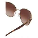 Giorgio Armani - Square Shape Women Sunglasses - Brown - Sunglasses - Giorgio Armani Eyewear