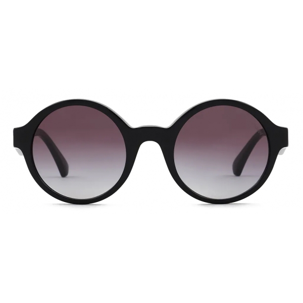Giorgio Armani - Occhiali da Sole da Donna Forma Rotonda - Nero - Occhiali da Sole - Giorgio Armani Eyewear