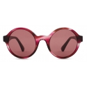 Giorgio Armani - Round Shape Women Sunglasses - Purple - Sunglasses - Giorgio Armani Eyewear