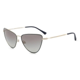Giorgio Armani - Cat-Eye Shape Women Sunglasses - Green Gold - Sunglasses - Giorgio Armani Eyewear