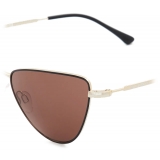 Giorgio Armani - Cat-Eye Shape Women Sunglasses - Brown Gold - Sunglasses - Giorgio Armani Eyewear