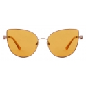 Giorgio Armani - Cat-Eye Shape Women Sunglasses - Rose Gold - Sunglasses - Giorgio Armani Eyewear