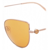 Giorgio Armani - Occhiali da Sole Donna Forma Cat-Eye - Oro Rosa - Occhiali da Sole - Giorgio Armani Eyewear