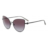 Giorgio Armani - Cat-Eye Shape Women Sunglasses - Black - Sunglasses - Giorgio Armani Eyewear