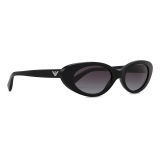 Giorgio Armani - Cat-Eye Shape Women Sunglasses - Black - Sunglasses - Giorgio Armani Eyewear