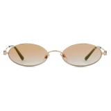 Giorgio Armani - Occhiali da Sole Donna Forma Ovale - Oro - Occhiali da Sole - Giorgio Armani Eyewear