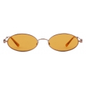 Giorgio Armani - Occhiali da Sole Donna Forma Ovale - Oro Rosa - Occhiali da Sole - Giorgio Armani Eyewear