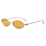 Giorgio Armani - Oval Shape Women Sunglasses - Rose Gold - Sunglasses - Giorgio Armani Eyewear