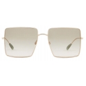 Giorgio Armani - Oversize Shape Women Sunglasses - Gold - Sunglasses - Giorgio Armani Eyewear