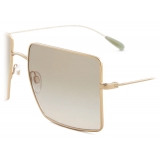 Giorgio Armani - Oversize Shape Women Sunglasses - Gold - Sunglasses - Giorgio Armani Eyewear