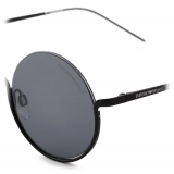 Giorgio Armani - Round Shape Women Sunglasses - Black - Sunglasses - Giorgio Armani Eyewear