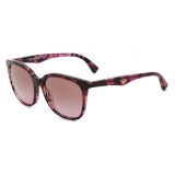 Giorgio Armani - Square Shape Women Sunglasses - Violet - Sunglasses - Giorgio Armani Eyewear