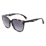 Giorgio Armani - Occhiali da Sole Donna Forma Squadrata - Blu - Occhiali da Sole - Giorgio Armani Eyewear