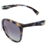 Giorgio Armani - Square Shape Women Sunglasses - Blue - Sunglasses - Giorgio Armani Eyewear