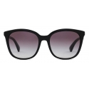 Giorgio Armani - Occhiali da Sole Donna Forma Squadrata - Nero - Occhiali da Sole - Giorgio Armani Eyewear