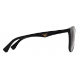 Giorgio Armani - Occhiali da Sole Donna Forma Squadrata - Nero - Occhiali da Sole - Giorgio Armani Eyewear