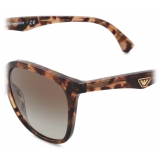 Giorgio Armani - Square Shape Women Sunglasses - Havana - Sunglasses - Giorgio Armani Eyewear