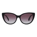 Giorgio Armani - Bio-Acetate Women Sunglasses - Black - Sunglasses - Giorgio Armani Eyewear