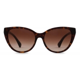 Giorgio Armani - Bio-Acetate Women Sunglasses - Brown - Sunglasses - Giorgio Armani Eyewear