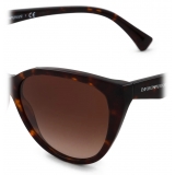 Giorgio Armani - Bio-Acetate Women Sunglasses - Brown - Sunglasses - Giorgio Armani Eyewear