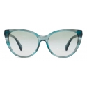 Giorgio Armani - Occhiali da Sole Donna in Bio-Acetato - Verde - Occhiali da Sole - Giorgio Armani Eyewear