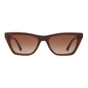 Giorgio Armani - Bio-Acetate Women Sunglasses - Brown - Sunglasses - Giorgio Armani Eyewear