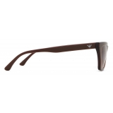 Giorgio Armani - Bio-Acetate Women Sunglasses - Brown - Sunglasses - Giorgio Armani Eyewear