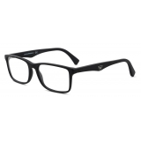 Giorgio Armani - Irregular Men Eyeglasses - Black - Eyeglasses - Giorgio Armani Eyewear