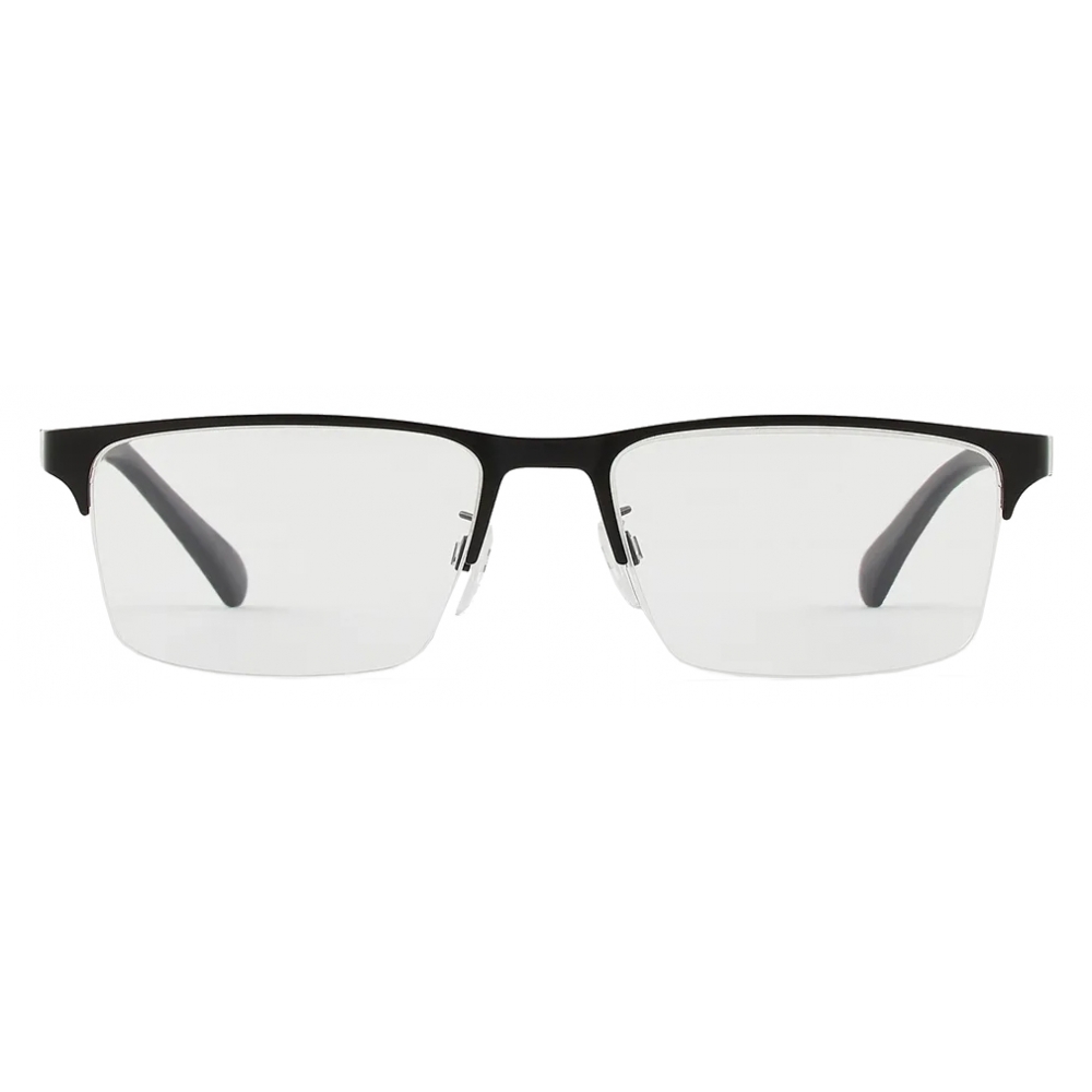 Giorgio Armani - Rectangular Men Eyeglasses - Black Red - Eyeglasses - Giorgio  Armani Eyewear - Avvenice