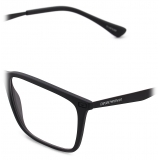 Giorgio Armani - Rectangular Men Eyeglasses - Anthracite - Eyeglasses - Giorgio Armani Eyewear