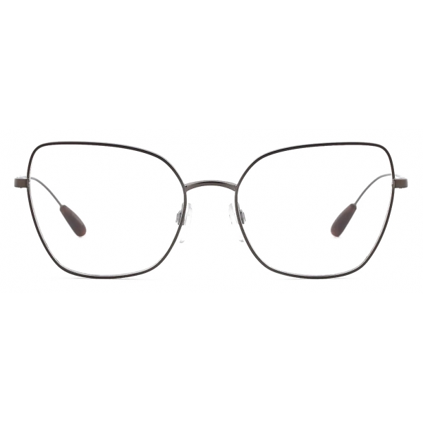 Giorgio Armani - Occhiali da Vista Uomo Forma Rettangolare - Grigio - Occhiali da Vista - Giorgio Armani Eyewear