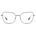 Giorgio Armani - Occhiali da Vista Uomo Forma Rettangolare - Grigio - Occhiali da Vista - Giorgio Armani Eyewear