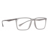 Giorgio Armani - Rectangular Men Eyeglasses - Grey - Eyeglasses - Giorgio Armani Eyewear