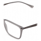 Giorgio Armani - Rectangular Men Eyeglasses - Grey - Eyeglasses - Giorgio Armani Eyewear