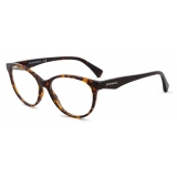 Giorgio Armani - Bio-Acetate Women Eyeglasses - Brown - Eyeglasses - Giorgio Armani Eyewear