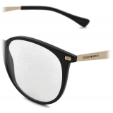 Giorgio Armani - Occhiali da Vista Donna Forma Panthos - Nero - Occhiali da Vista - Giorgio Armani Eyewear